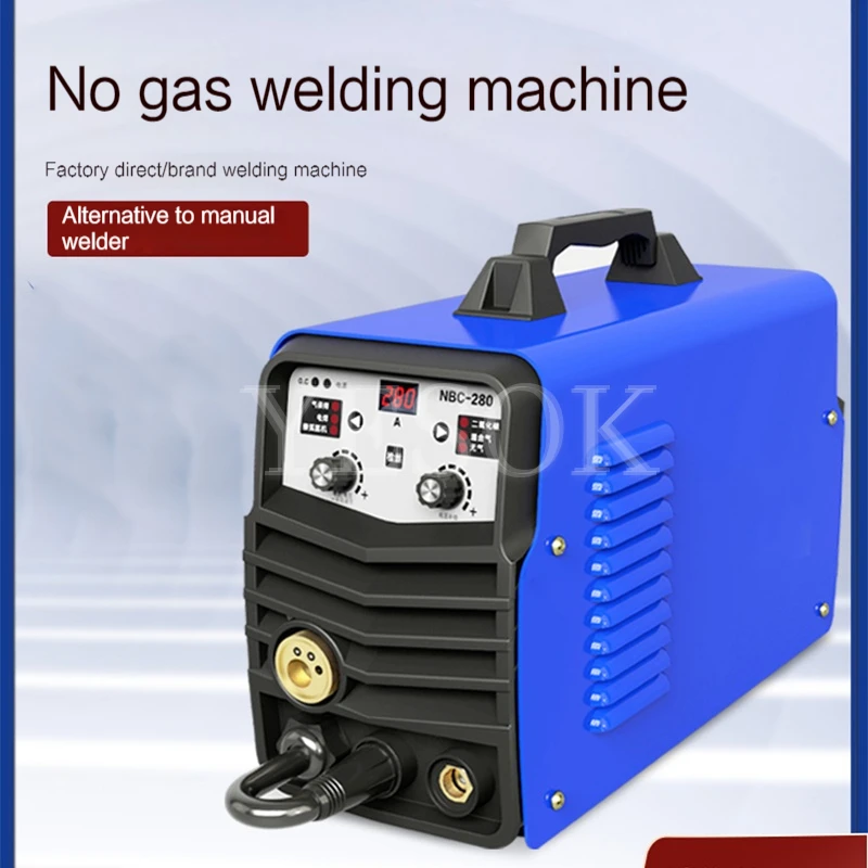 Small Laser Handheld Welding Machine Mini Gas Protection Small NBC-280 Carbon Dioxide Gas Protection 2.2m Integrated Welding Gun