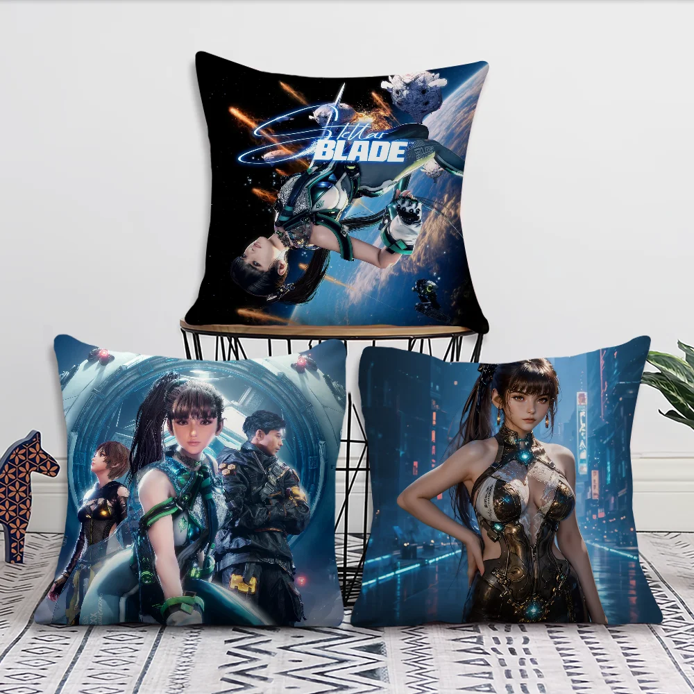 Game cushion cover For Pillow Case Sofa B-BladeS Bedroom Living Room Office S-StellarS Bedside Table Backrest Printing Square