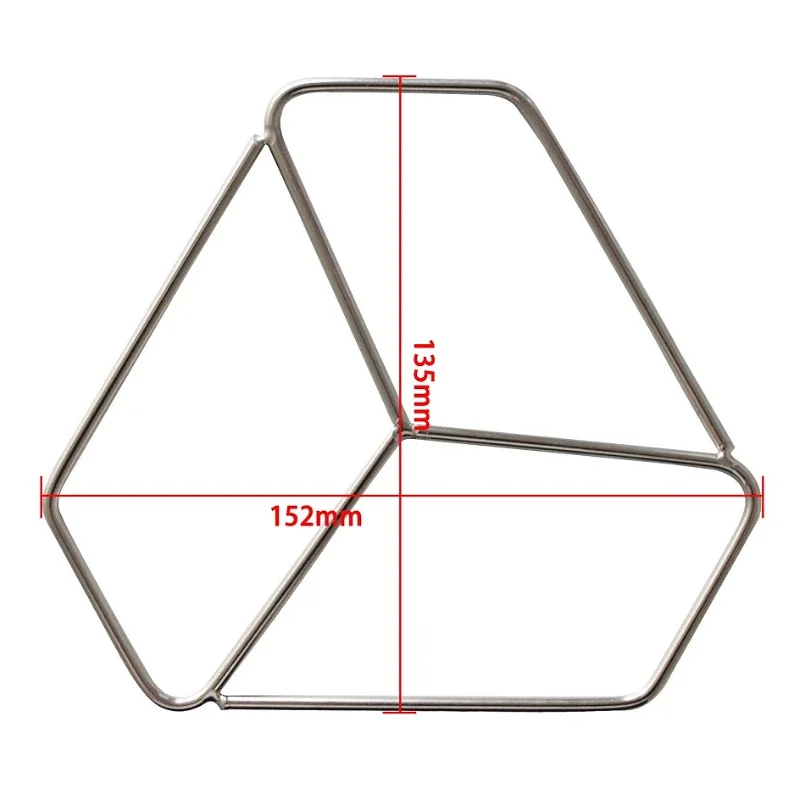 1PCS Stainless Steel Pan Stand for Trangia 27/25 35/37 Serie Storm Furnace Accessories Fits Trivet Support Smaller Pots