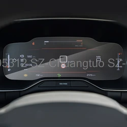 TPU protective Film For Citroen C5 Aircross 2022-Present Car Dashboard Display Monitor Screen anti-scratch accessories