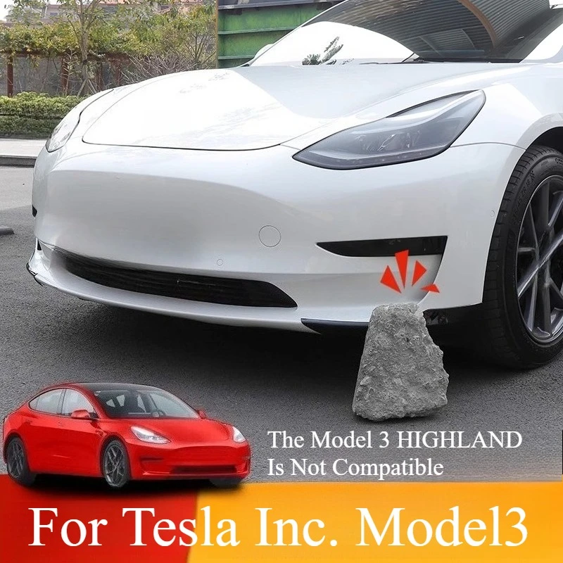 

Для Tesla Inc. Model3 аксессуары артефакт передняя стрела бампер угловая защита противоударная полоса модифицированные аксессуары для интерьера