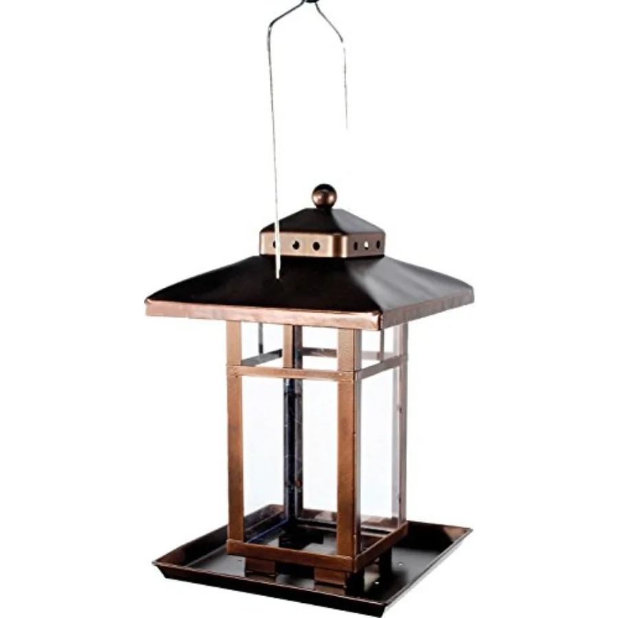 

Металлическая квадратная кормушка-фонарь Audubon, модель NA31920