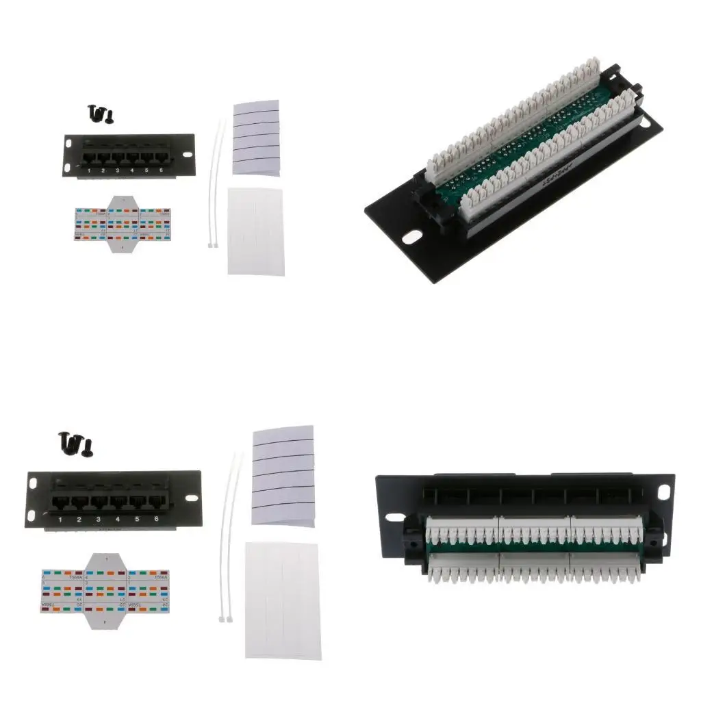 

Y1UB 6 PORT CAT5E WALLMOUNT PATCH 10G Поддержка 1U СЕТИРОВАННАЯ ПАНКА UTP 19 в