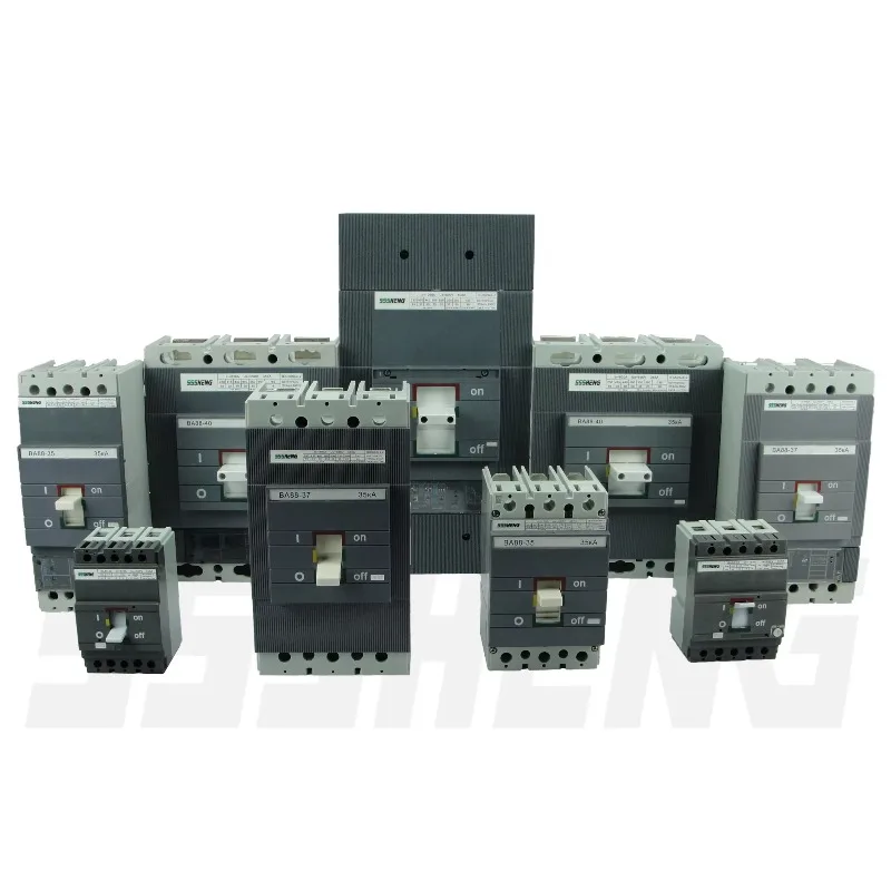 BA88 Series 315A 3P Circuit Breaker 35kVA Automatic Switch VA88-37 BA6737 MCCB HM8 for Electrical Equipment Protection