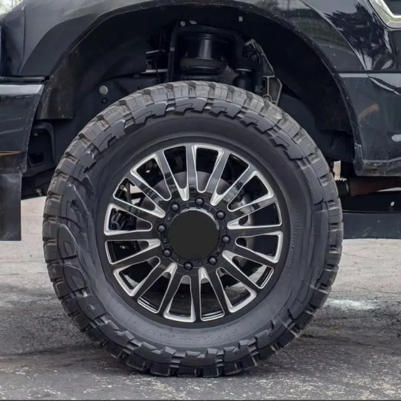 Forged 22 24 26 28 30 Inch Dually Wheels 8x6.5 8x180 8x200 8x210 10x225 Truck Wheels for chevy silverado 3500 F350 Drw F450
