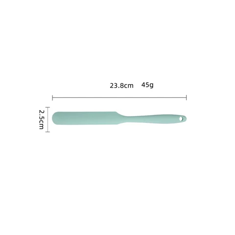 Скребок для сливок из пищевого силикона, универсальный, для дома, длинный, для торта, термостойкий, кухонный инструмент для выпечки топ 6 сотовая бумага - №1