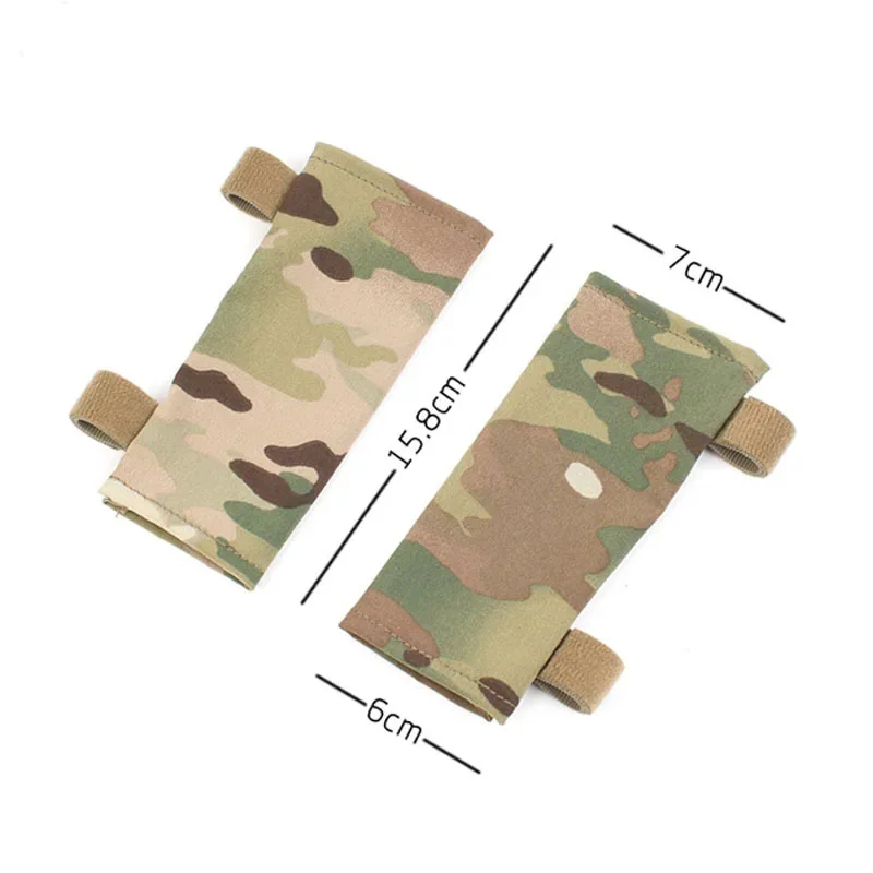 PEWTAC 1 Pair AVS Tactical Vest Plate Carrier Shoulder Pads Set Original Elastic Shoulder Straps Cover UA37