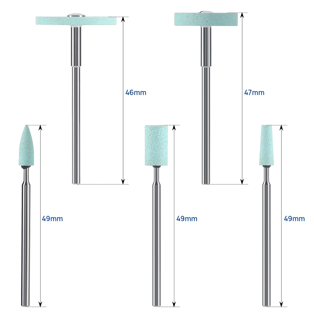 Azdent Dental Lab Ceramic Diamond  Grinder Zirconia  Porcelain Polish Dentist Laboratory Tools Lab Polishing Burs