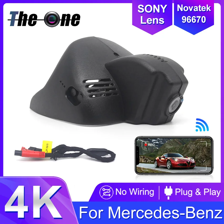 Plug and Play Dashcam for Renault Clio 4/Mégane 3/Twingo/Laguna 3, for Smart W453 2014-2022 Fortwo Forfour, OEM Car Camera 4K
