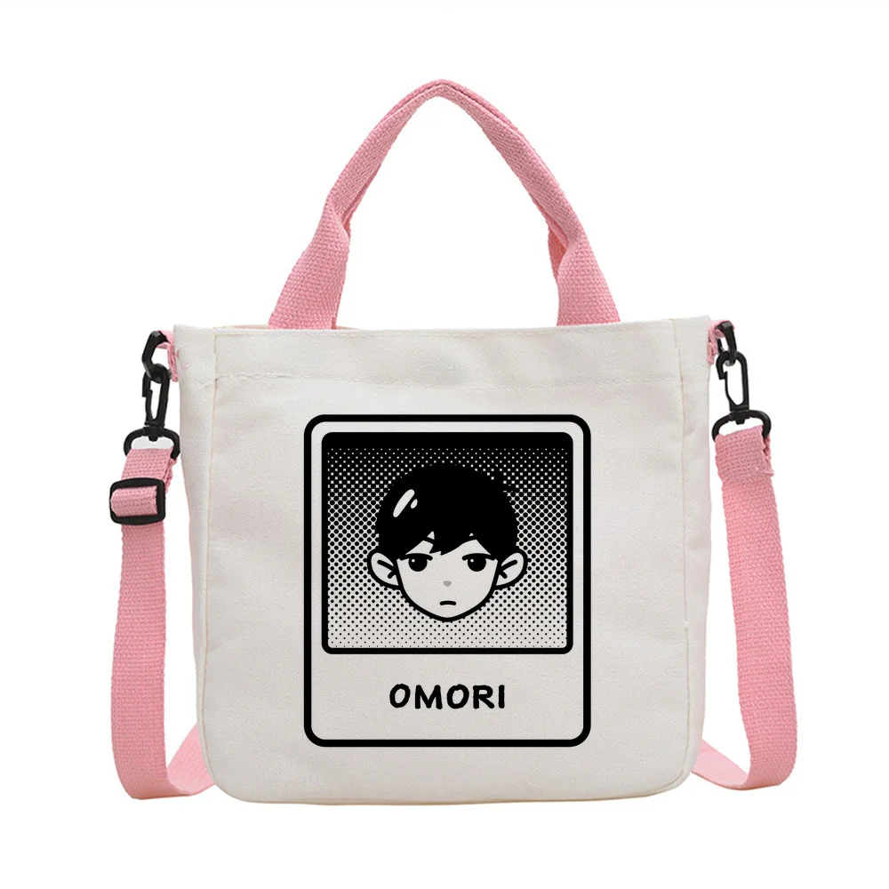Omori tote bag einkaufstasche bolsas de tela reusable foldable shoulder  femme