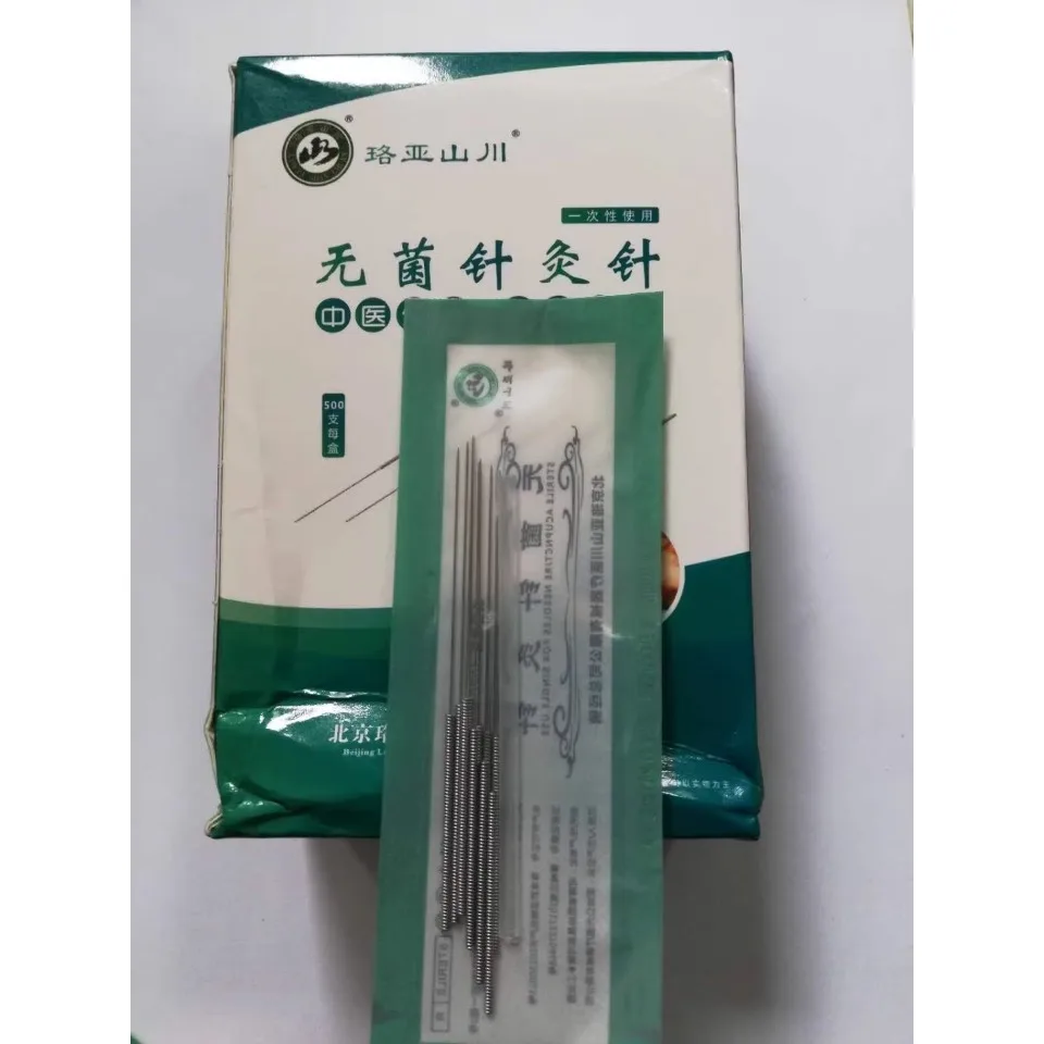 1000pcs 0.16/0.20/0.25/0.30/0.35mm Acupuncture Needle Disposable Acupoint Needle for Single Use Face Needle Beauty Massage