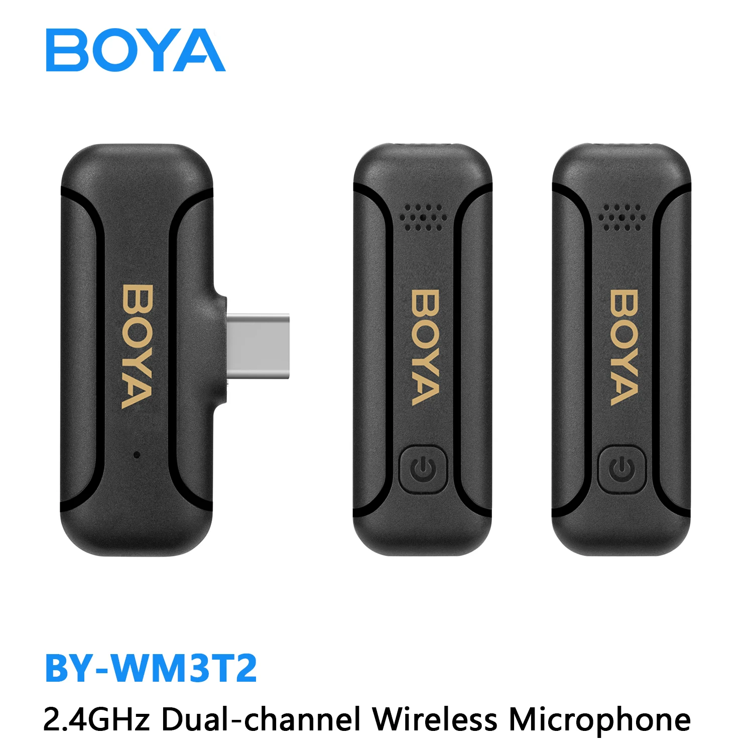 

Профессиональная беспроводная петличная микрофонная система BOYA BY-WM3T2 для iPhone, iPad, смартфонов, прямой трансляции, записи YouTube