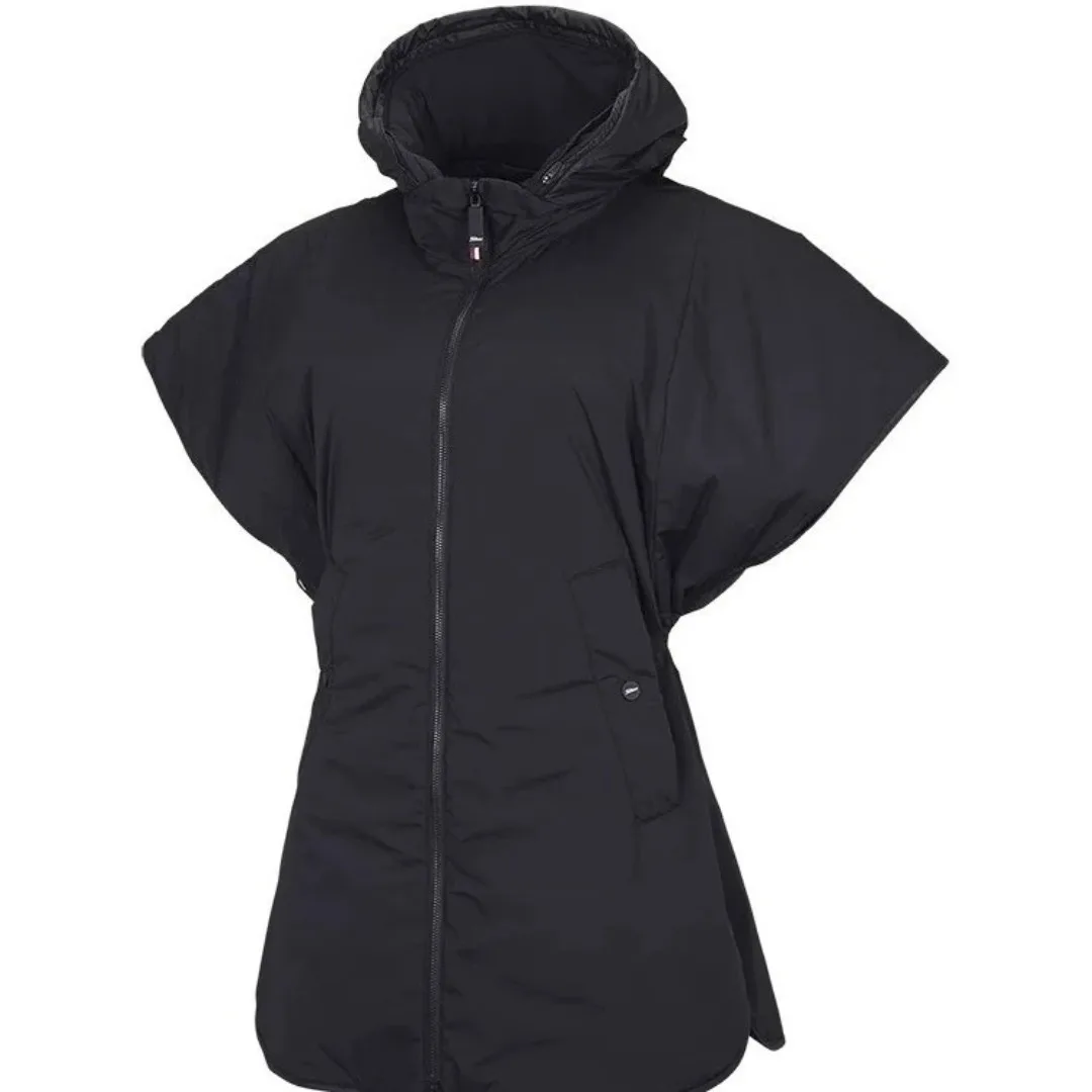 Women's Golf Hooded Vest 2026 Fall New Korean Style Versatile Casual Sporty Warm Comfortable Trendy Solid Color Lightweight Soft