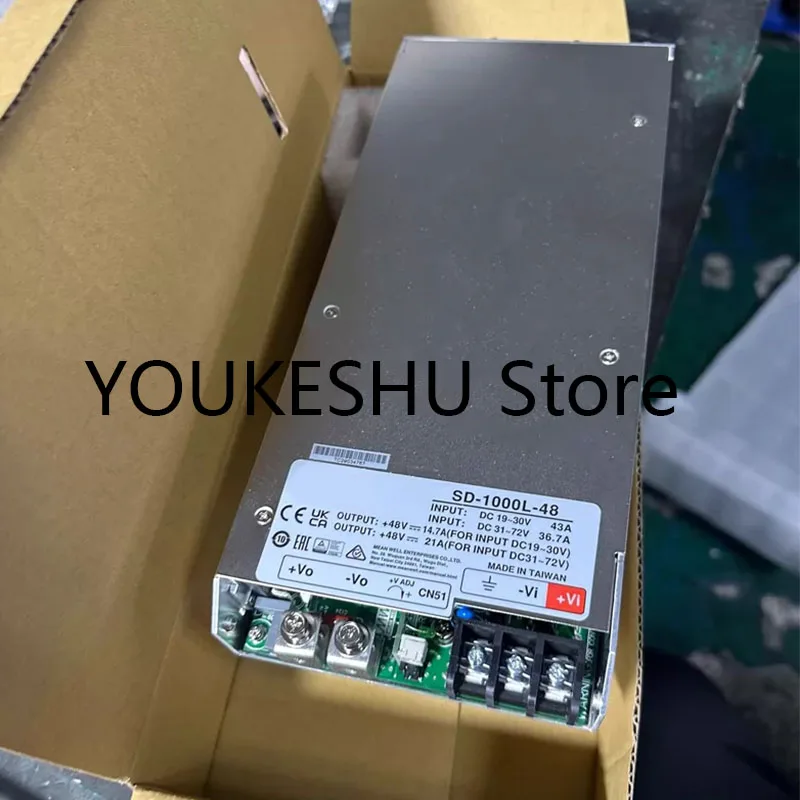 New SD-1000L-48 1000W 48V output input 19-30V/31-72V industrial grade LED switching power supply