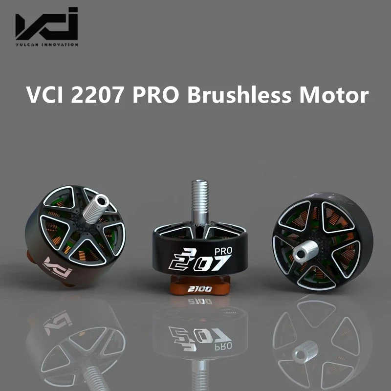 Vci 2207 Pro Spark Edition Motors 1950kv 2050kv 2100kv 6s Brushless Motors For Fpv Racing Drones