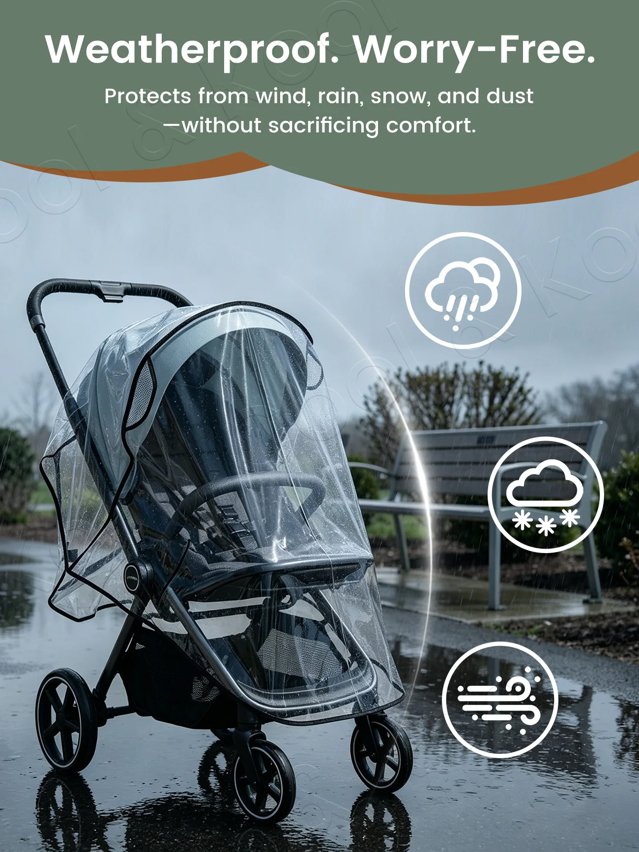 Housse de pluie universelle im - Stroller Rain Cover avis et prix