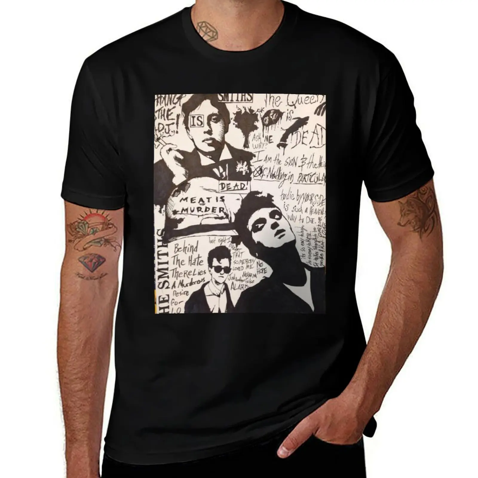 

The Smiths T-Shirt t shirt men 100% cotton luxury brand anime t shirts for man T-Shirt