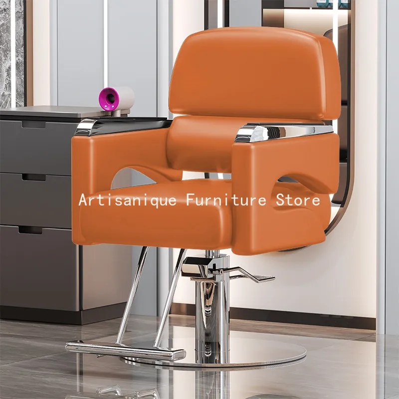 Spa Home Barber Chair Low Back Reinforced Salon Chair Anti Slip Wear Resistant Sedia Parrucchieri Beauty Salon Furniture