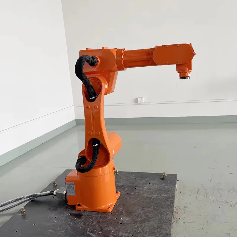 6 Axis Industrial Robot with PLC Motor 6kg Payload High Precision Efficiency IP65 Protection for Welding Painting Palletizing