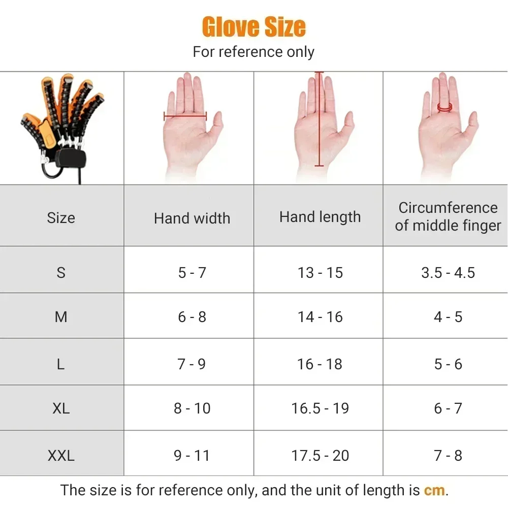 Luvas De Robô De Reabilitação De Hemiplegia, Ferramentas De Treinamento De Fisioterapia De Curso, Função De Dedo E Mão Workout Recovery