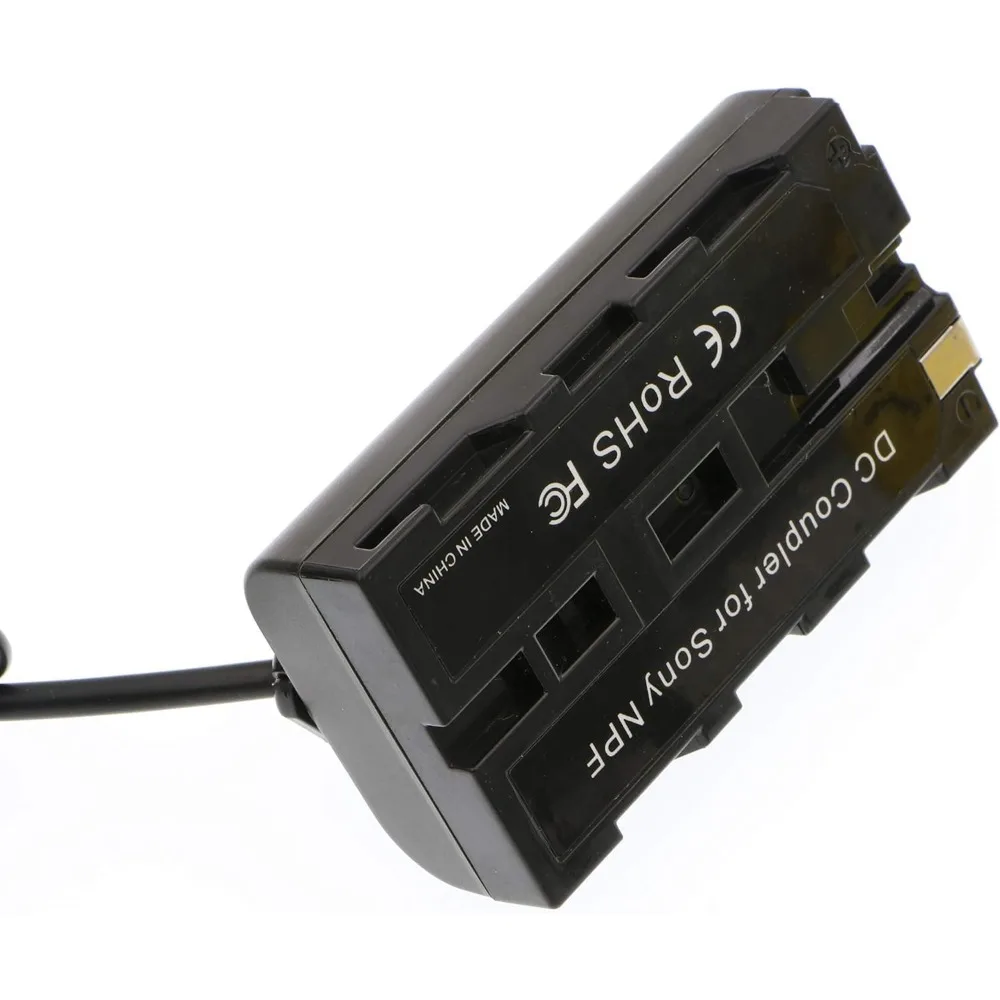 Alvin's Cables NP F550 Dummy Battery to D-Tap Power Cable for Sony NP F570 NP F970 Atomos Shinobi Monitor SmallHD Focus 7