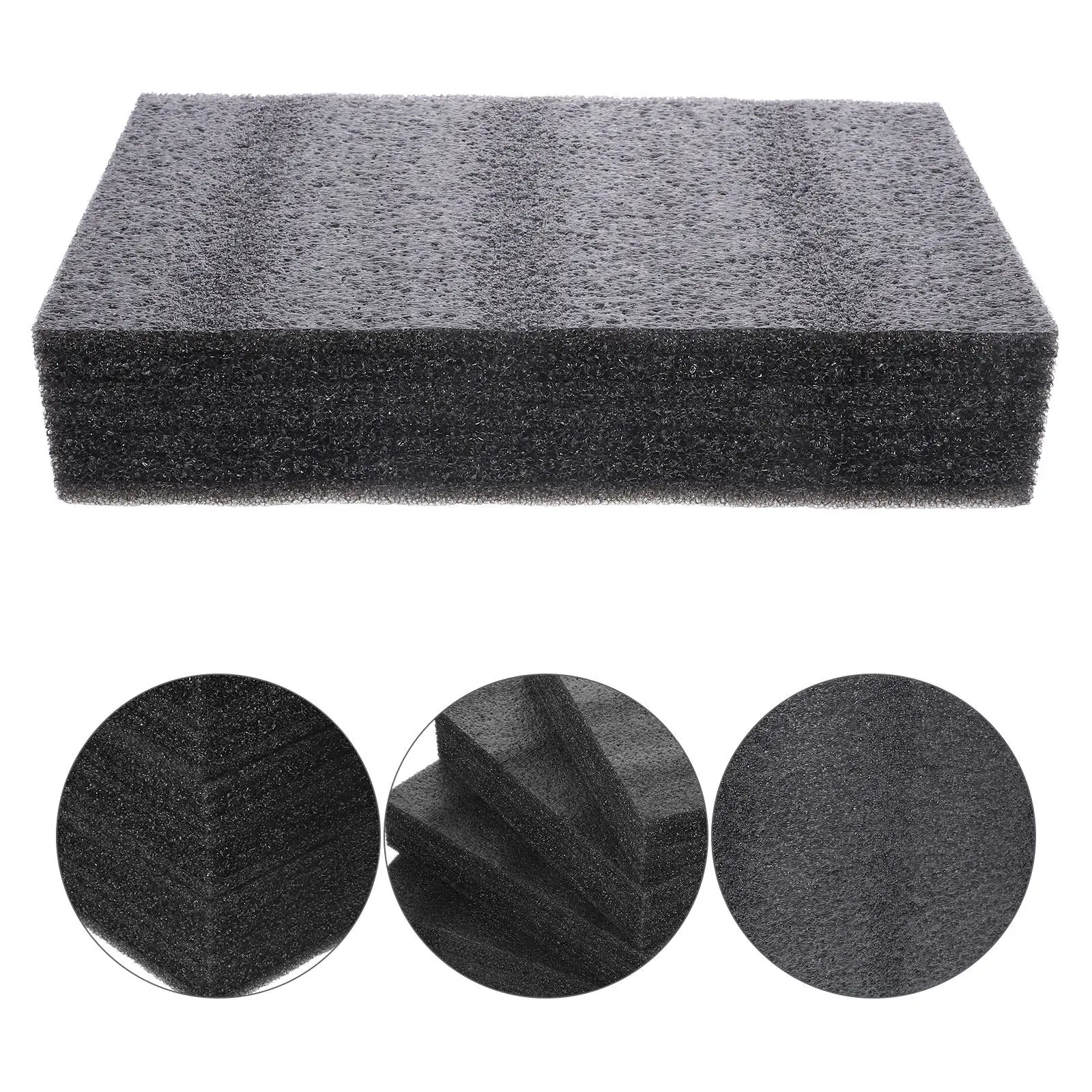 

4Pcs Foam Packaging Pad Multi-Use Tearable Shock Absorbing Packing Insert for E-Commerce Delivery Professional Foam Liner