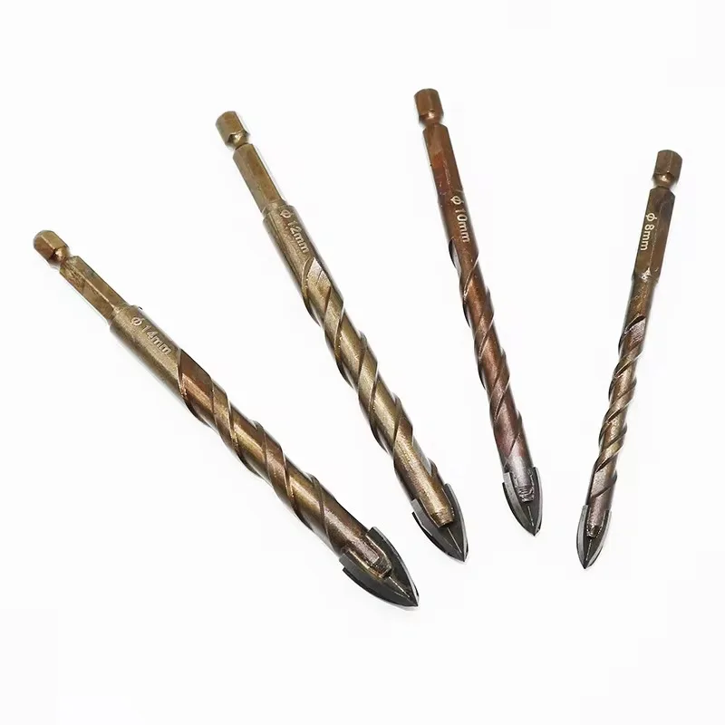 Imagem -02 - Non Slip Screwdriver Hex Drill Bit Adequado para Perfuração de Cerâmica Haste Phillips Cross Shaped Head Hand Lacing Tools mm mm mm mm mm