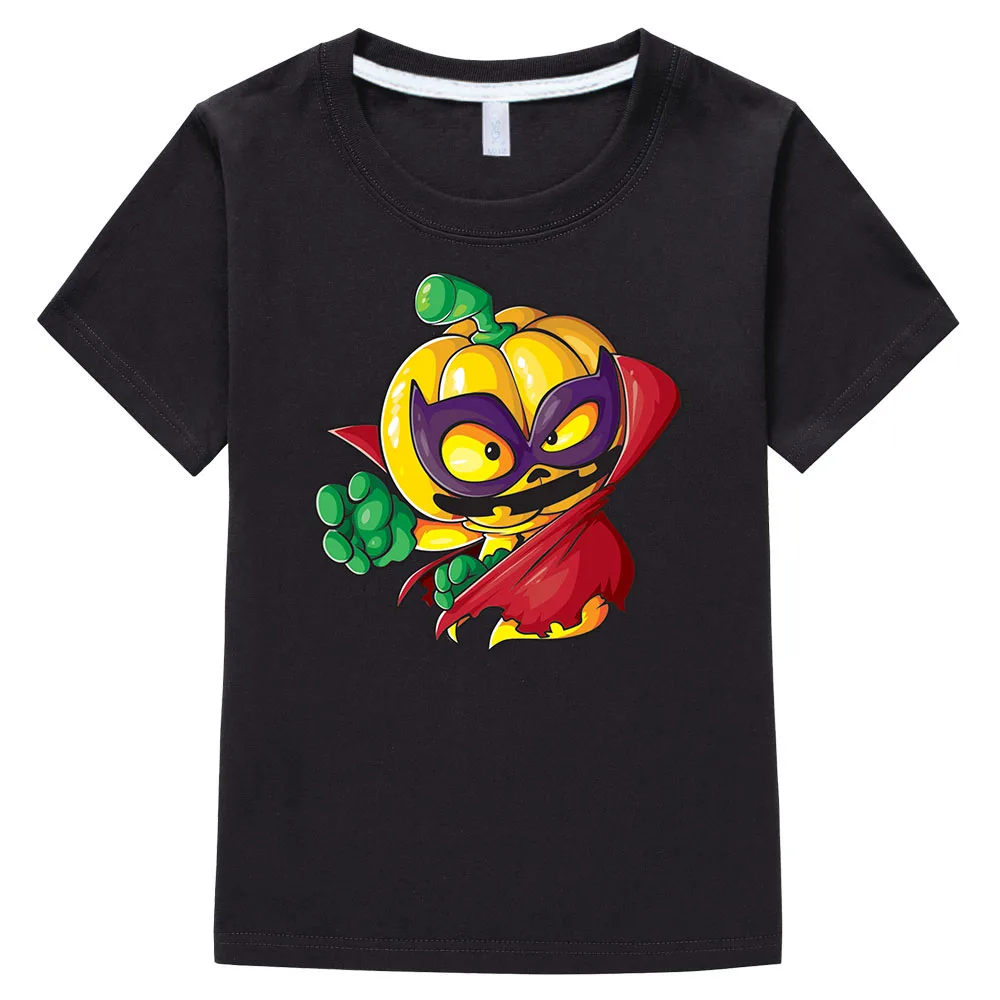 Superzings Fashion T Shirt Kids Kawaii Super Zings T-shirt for Girls Cute Tshirt Children Top Cotton Boys Graphic T Shirts Tees