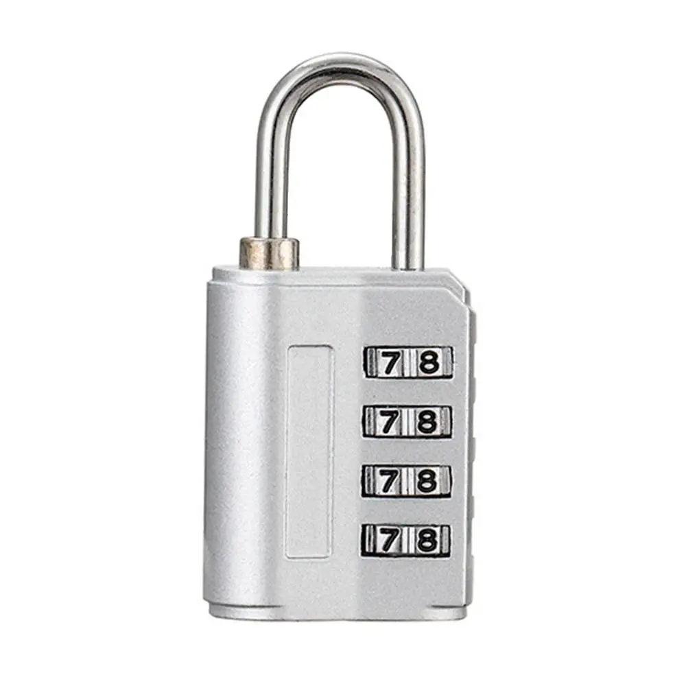 Security Suitcase Combination Lock Luggage Padlock Dormitory Cabinet  Lock 4 Digit Password Lock Coded Lock