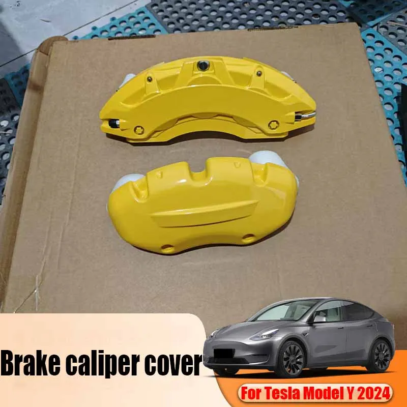 For Tesla Model Y 2024 special aluminum alloy wheel hub brake caliper color changing caliper cover accessories