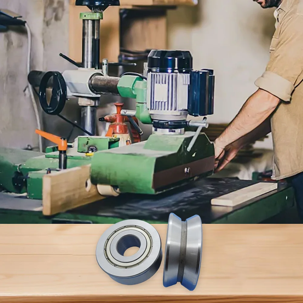 1 قطعة LV204-57 الأخدود جولة أسفل المسار بكرة تحمل بكرات منزلقة تحمل لأجزاء أداة الصناعية والتصوير الفوتوغرافي