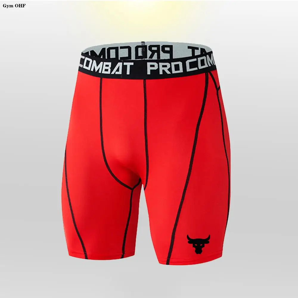 Male's Short Pants Underpants Breathable Dry Fit Sport Fitness Men Shorts Football Training Gym Running