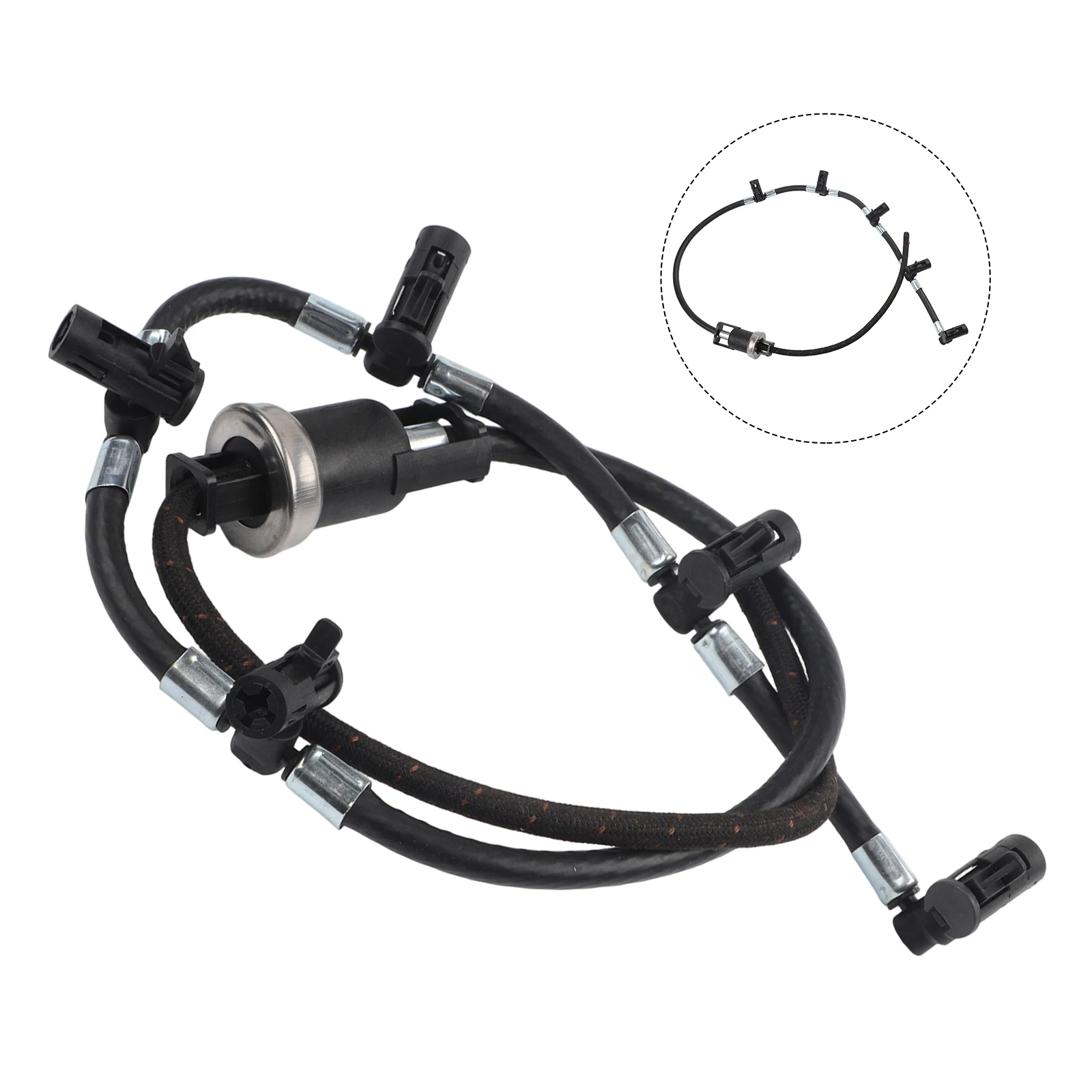 ABS Material Fuel Hose for Crafter 2008-2016 2.5L Diesel Engine Replace 76130235 Consistent with Original Design