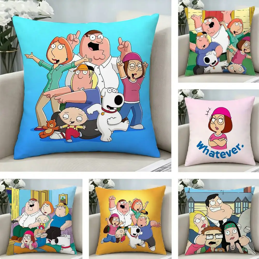 

cartoon Big Pete FG-Family G-GuyS Pillow Case Pattern Printed Pillowcase For Living Room Sofa Cushion Cover