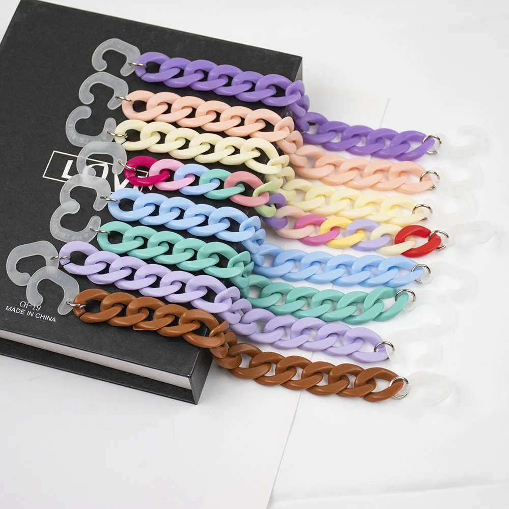 Hot sell Colorful Chain Decorations for hole Charms Women Shoes Clogs Decorations Accessories Kid Fit Gifts Wholesale