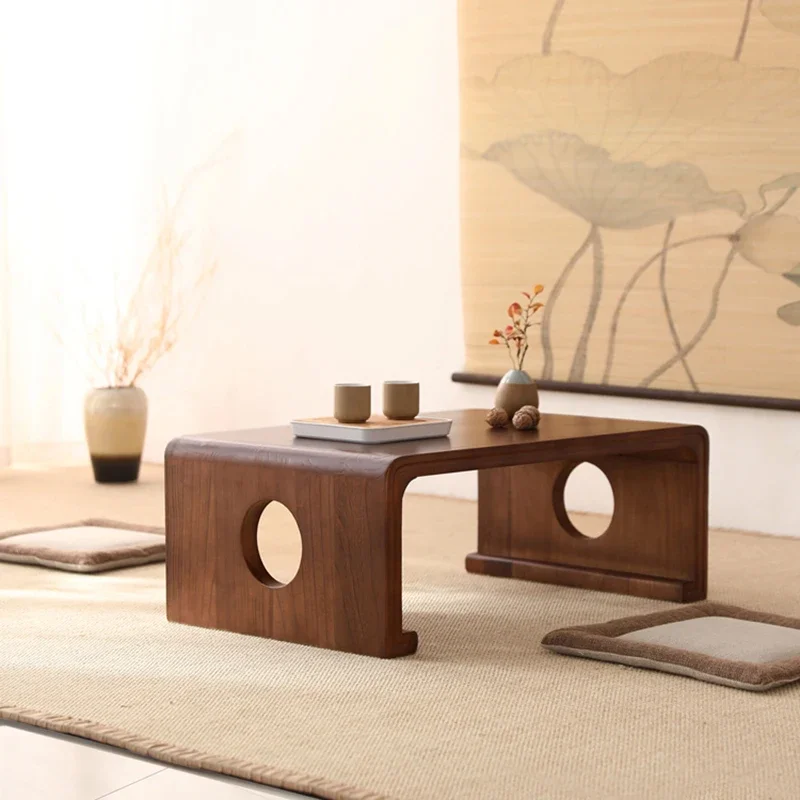 Wood Designer Coffee Table Small Modern Decoration Books Side Table Simple Aesthetic Mini Mesas Bajas Chinese Style Furniture