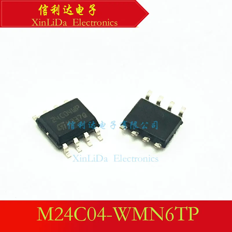 M24C04-WMN6TP M24C04 24C04WP SOP8 Memory chips New and Original