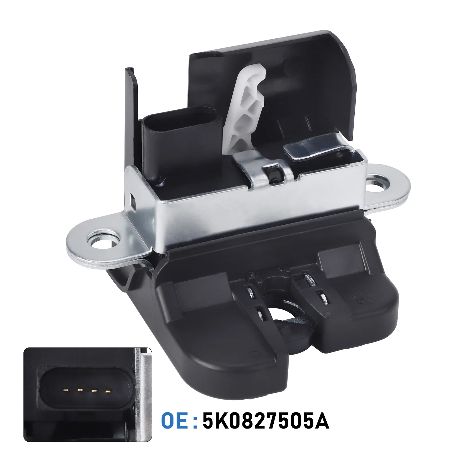 

CNSPEED Rear Boot Lock Latch 5K0827505A 1K6827505E 5M0827505E For VW Golf 5 6 Passat B6 B7 Polo Tiguan Seat Leon 1T0827505H