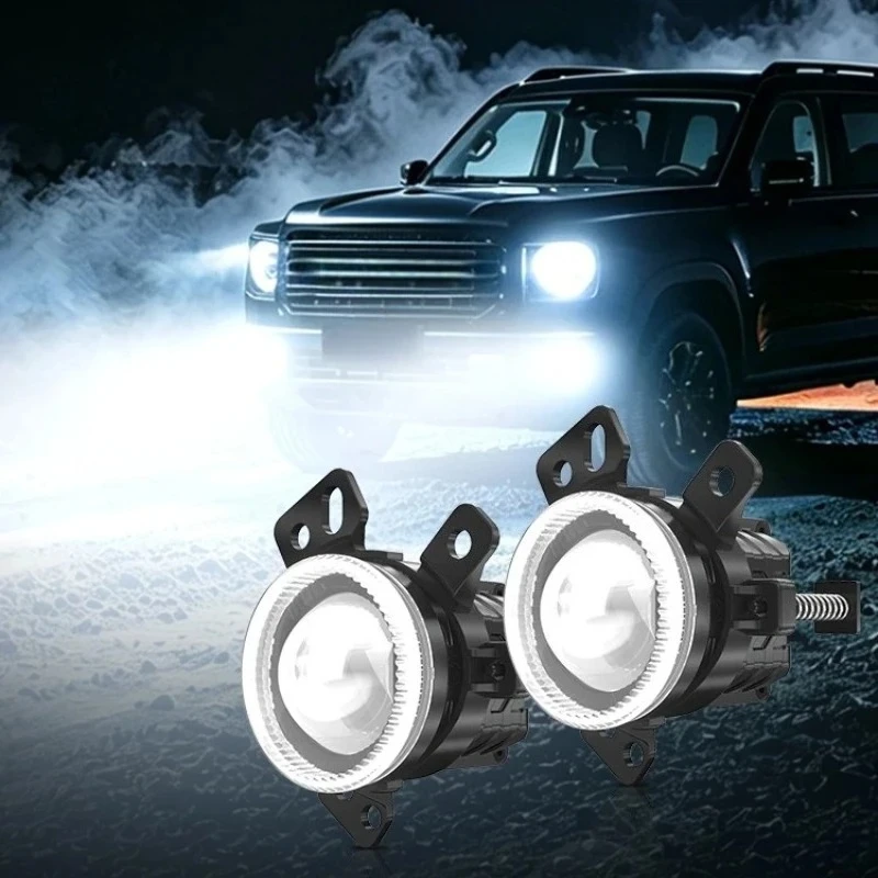 

For Haval H9 2024 2025 Lens Fog Light Led High Brightness Low High Beam Golden Eye Fog Lamp Modification Accessories