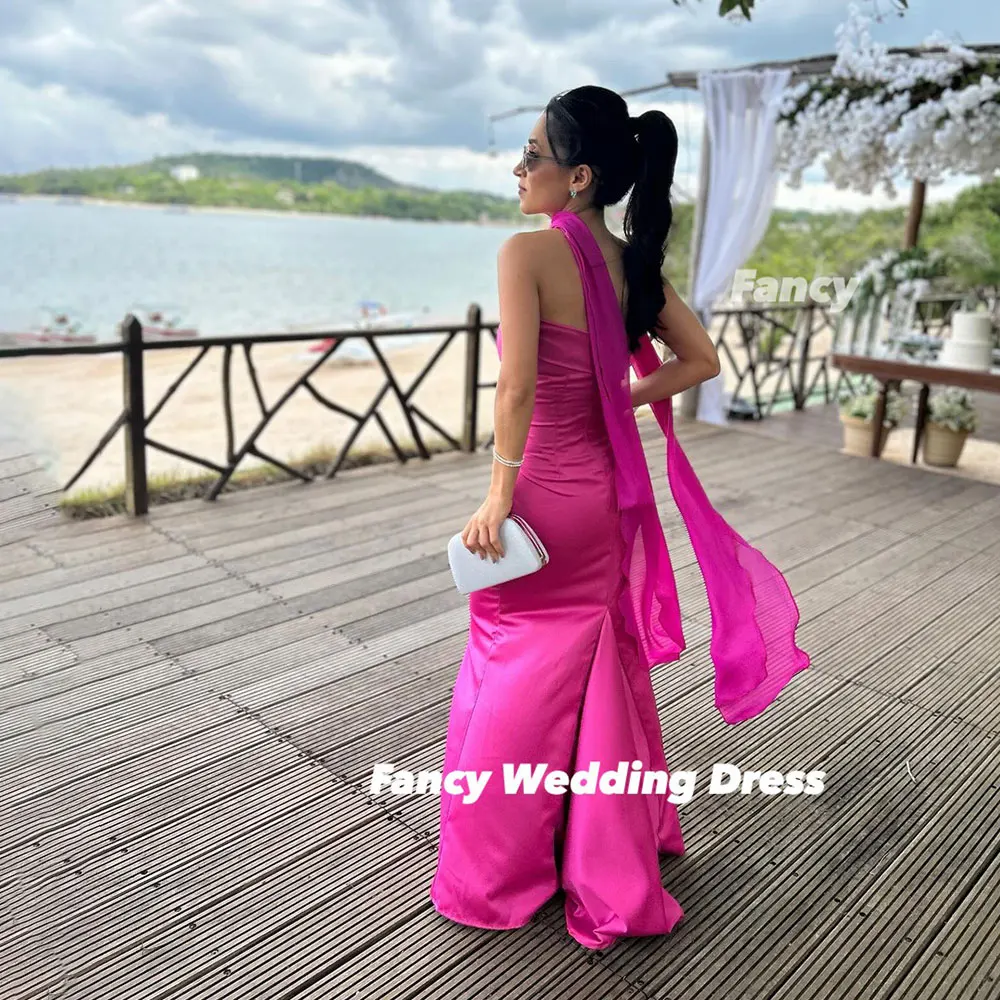 Abito da sera rosso senza spalline fantasia e grazioso, sirena, morbido raso, abito da ballo, lunghezza del pavimento, senza maniche, personalizzato