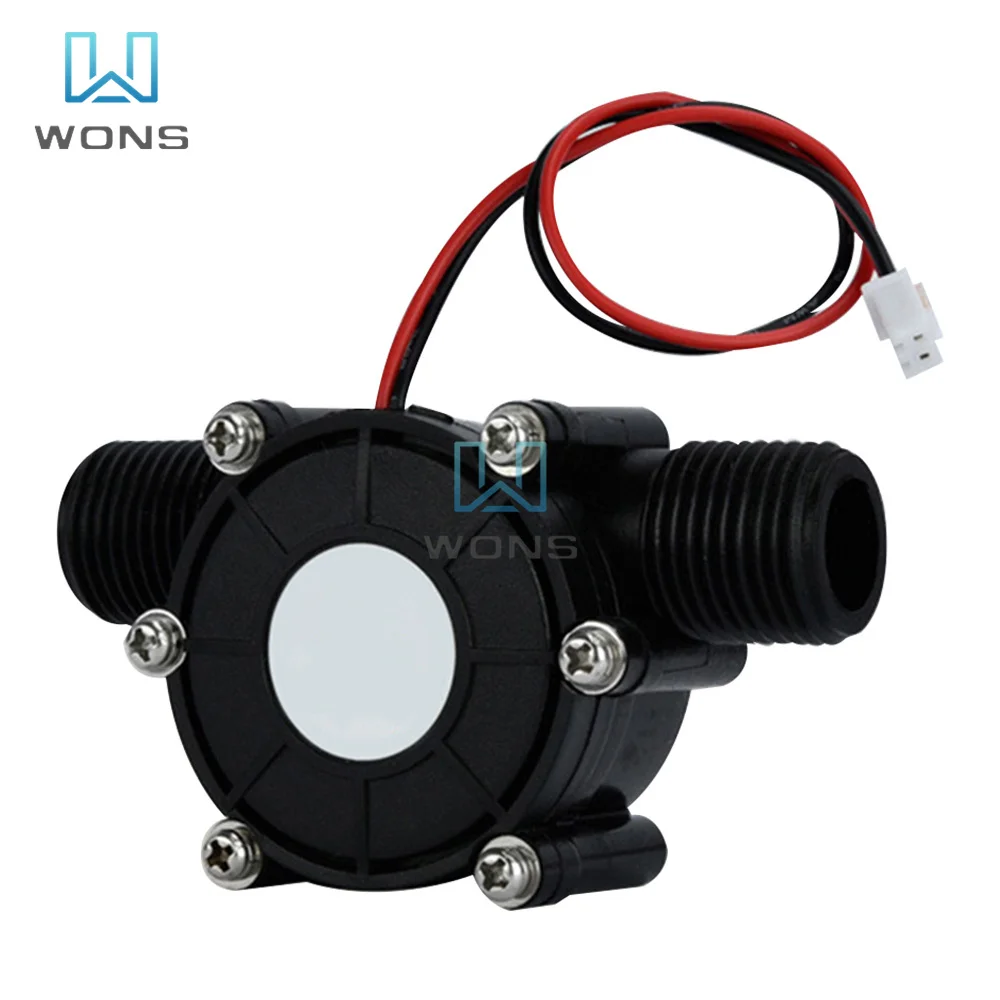 Micro Hydro Generator 80V 12V 5V 10W DC Water Flow Generator Turbine Generator Hydroelectric Tap Water Flow Hydraulic DIY Tools