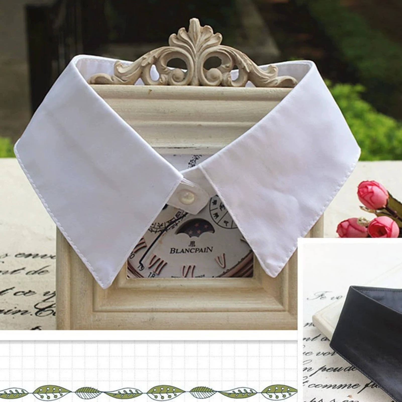 Men Accessories Look - Detachable Collar Accessory False Shirt Collar