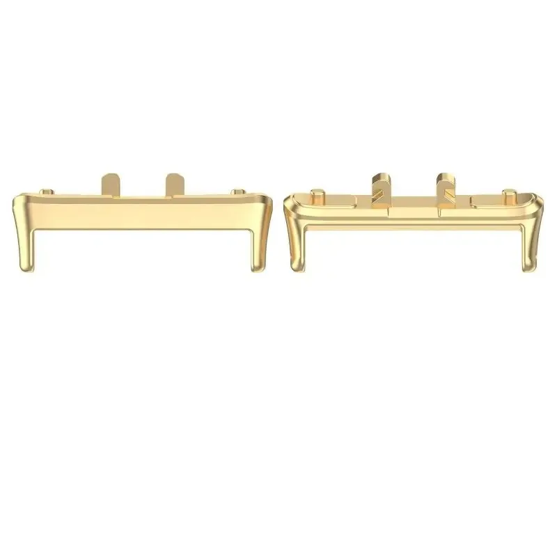 Metal Connector For Samsung Galaxy Fit 3 Accessories Stainless Steel Adapter For Samsung Galaxy Fit3 Compatible Bandwidth 18mm