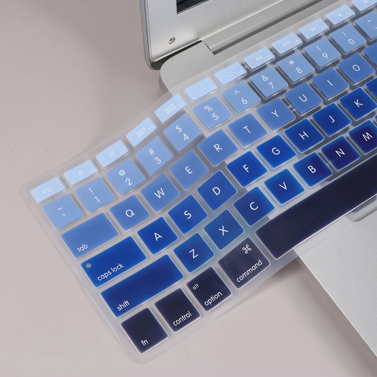 2 Buah Penutup Keyboard Laptop Film Pelindung Silikon Tipis Bernapas Kompatibel Pro Air A1466 A1502 Tahan Debu Tahan Percikan