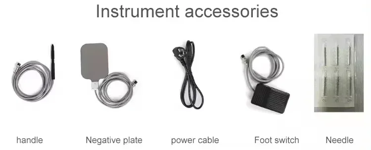 Dubniy RF Acne Removal Device Insulated Needle Skin Rejuvenation Machine Spot Mole Remover Blackhead Cleaner Shrink Pores Tool