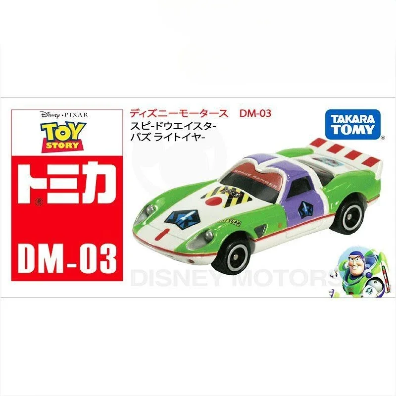 TAKARA TOMY Tomica Disney Cartoon Toy Story Action Figures Woody Buzz Lightyear Space Ship Diecast Cars Model Gifts for Children