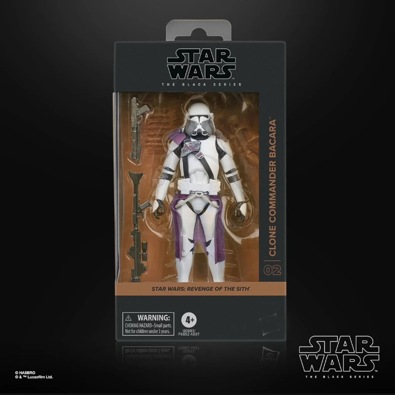 

6-дюймовая экшн-фигурка The Black Series Star Wars: Revenge Of The Sith Clone Commander Bacara, сборная модель, игрушечный декор, подарок на день рождения