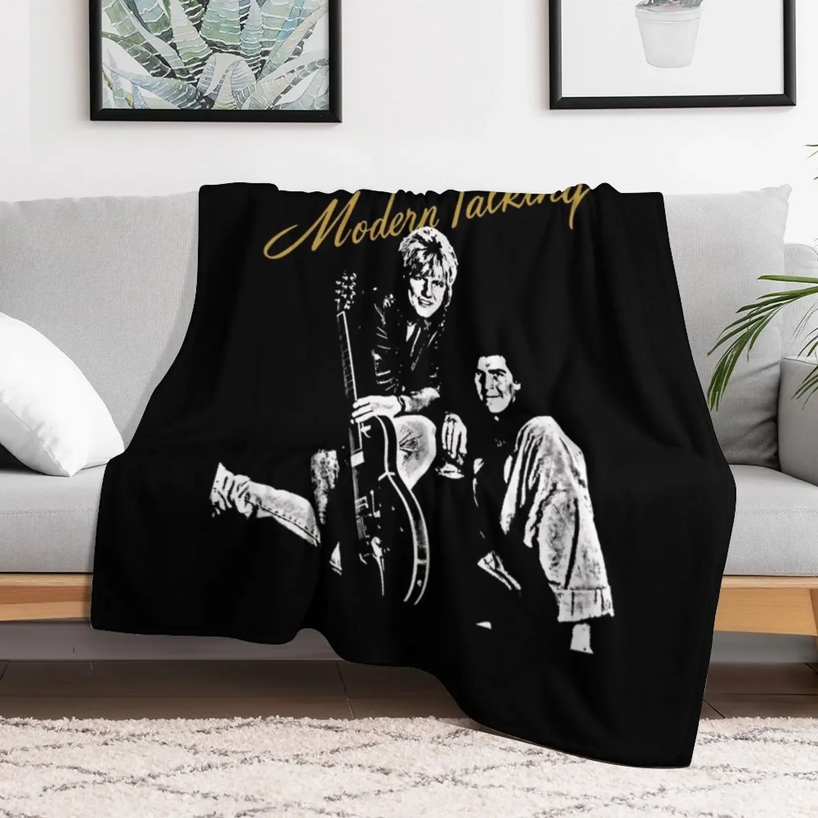 The Original Modern Talking Merchant Throw Blanket warm for winter Travel Blankets