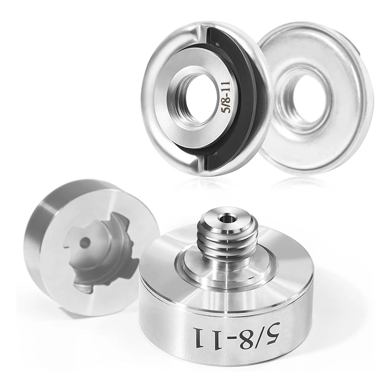 Angle Grinder Adapter Kit With Change Angle Grinder Nut,Suitable For 5/8 Inch-11 Thread XLOCK Angle Grinder,Conversion