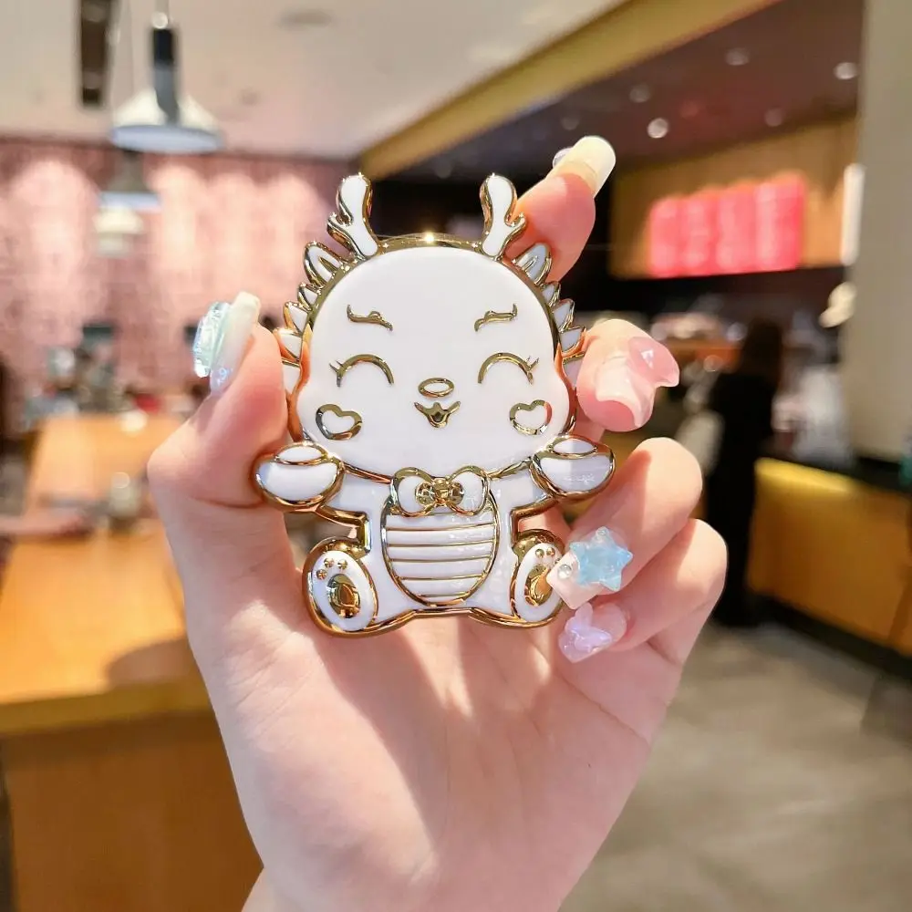 Cartoon Drache Handy Halter Faltbare Metall Klapp Telefon Desktop Ständer Tiere Einstellbare Tisch Telefon Halter Festival